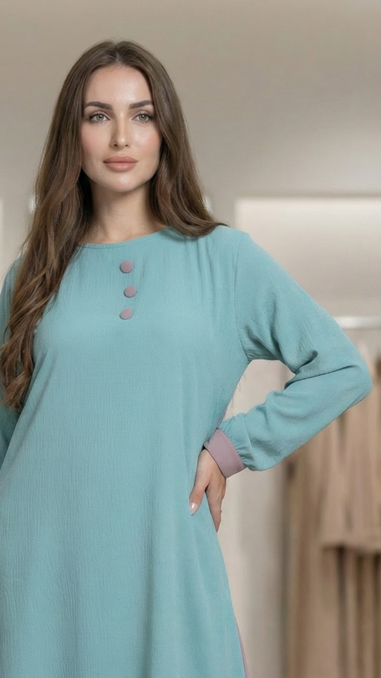 Stylish Marhaba Layered Stylish Abaya 