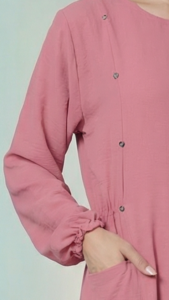 Wholesale Yusra Modest Abaya with Two Side Pockets