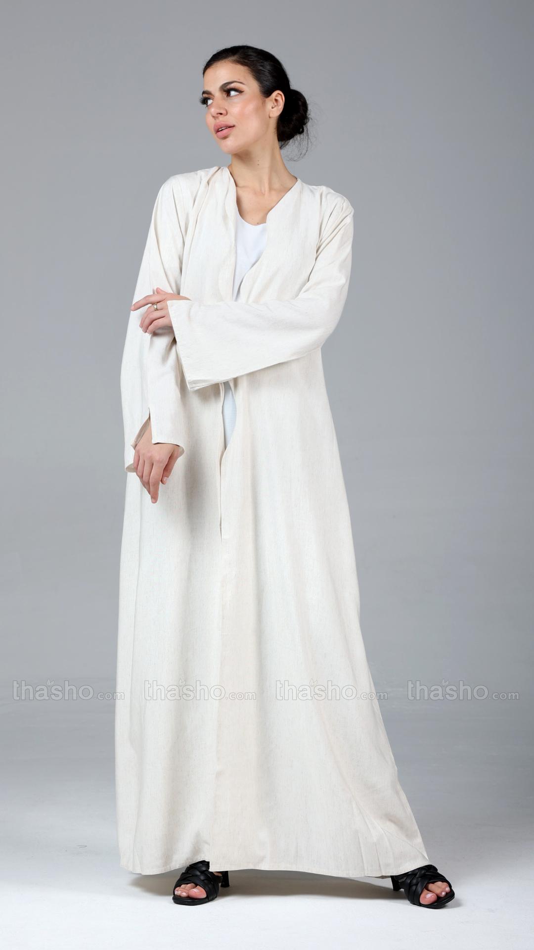Linen Shrug Abaya