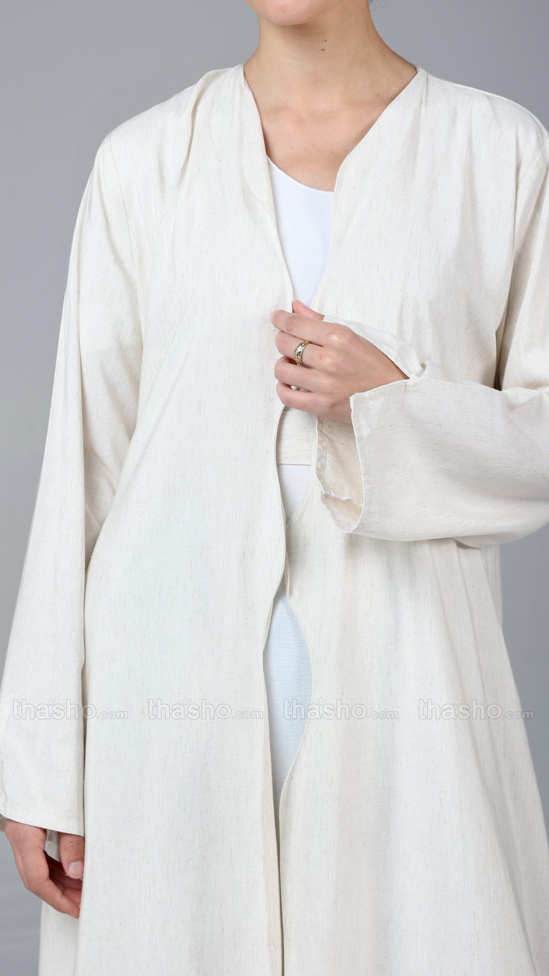 Linen Shrug Abaya