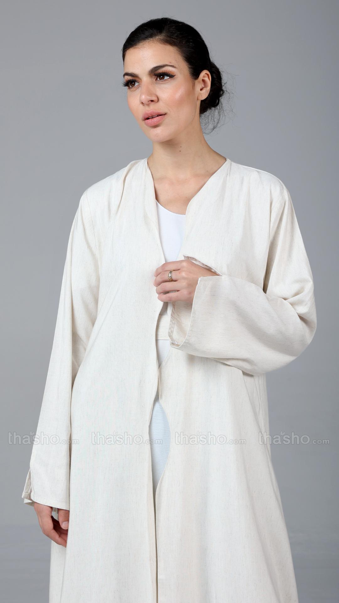 Linen Shrug Abaya