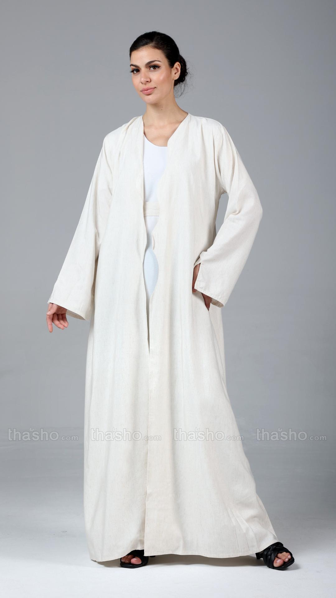Linen Shrug Abaya