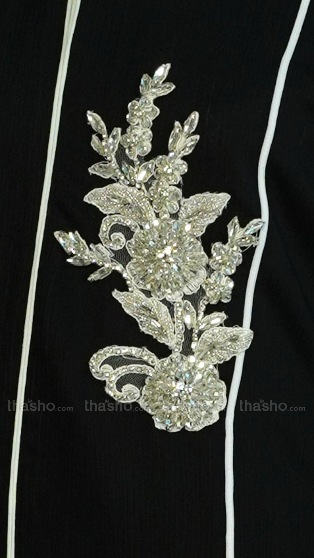 Lamis Stunning Abaya In Black