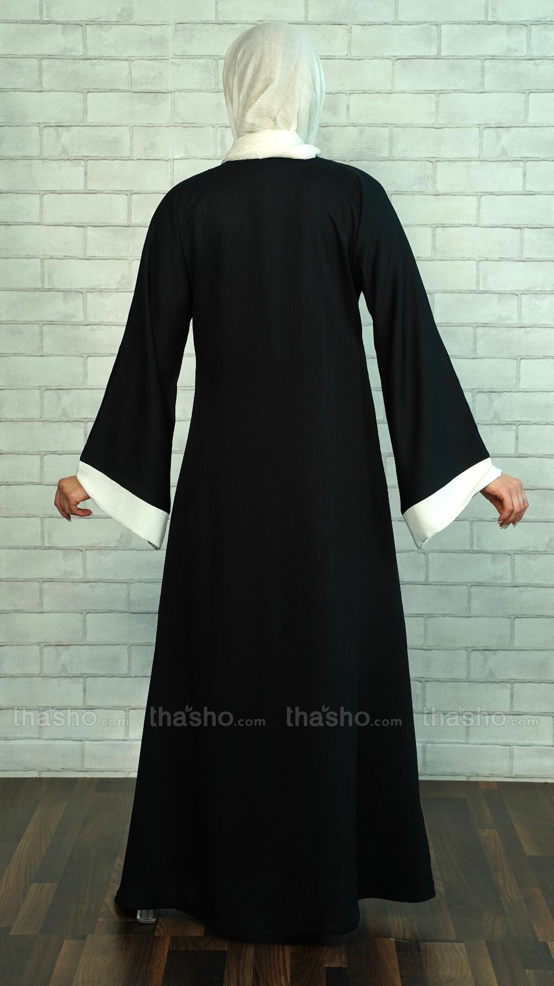 Lamis Stunning Abaya In Black