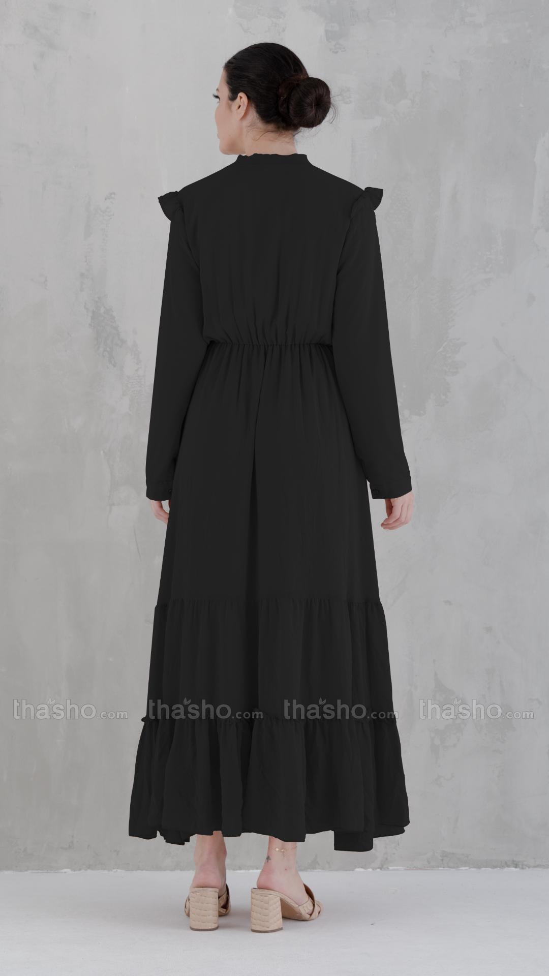 Modest Dress in Black 